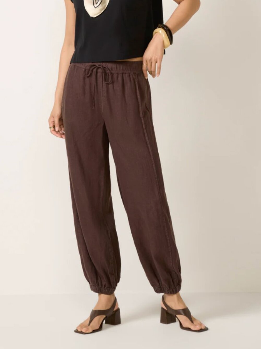 Sanctuary linen balloon pants